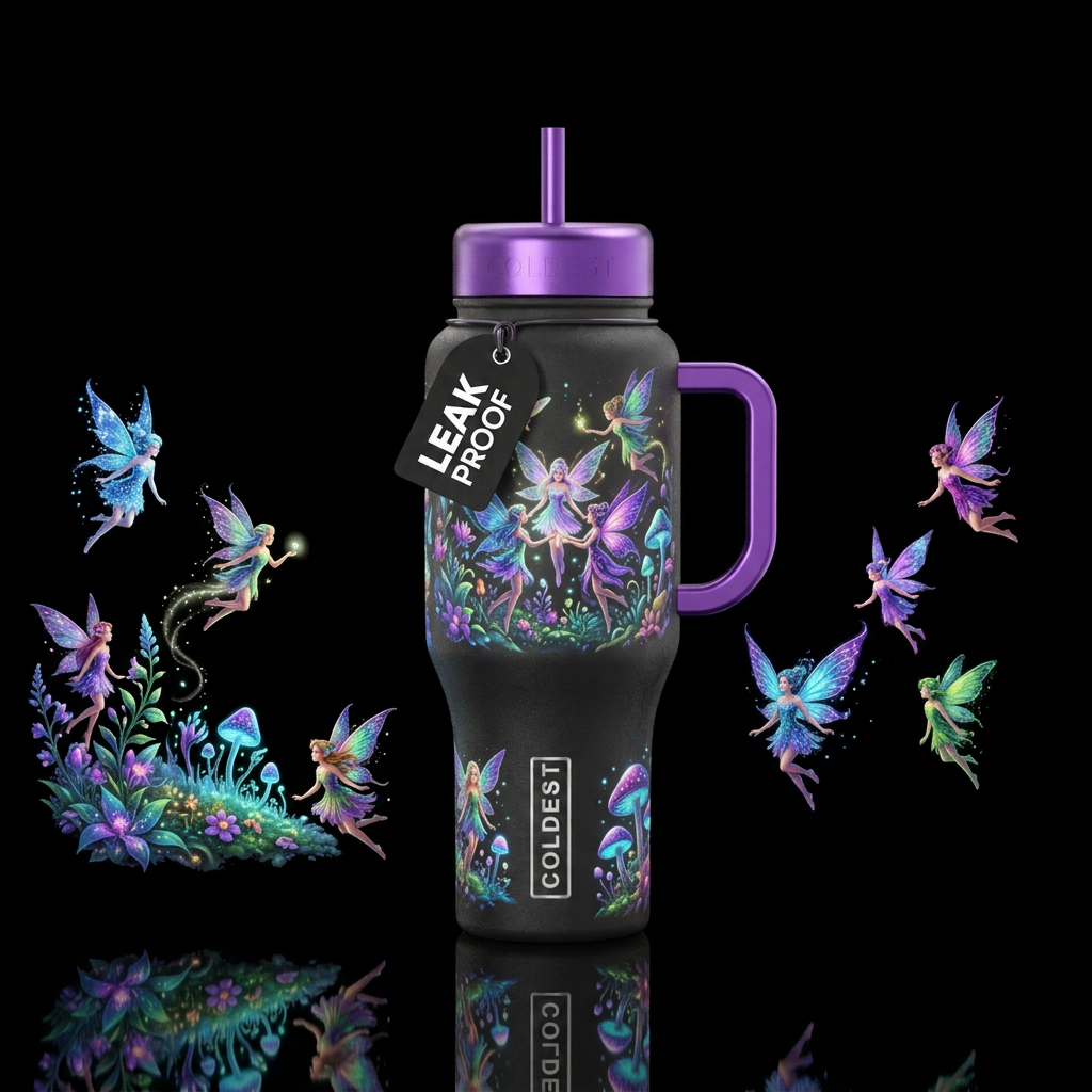 I would like to add more fairies to that bottle water bottle design