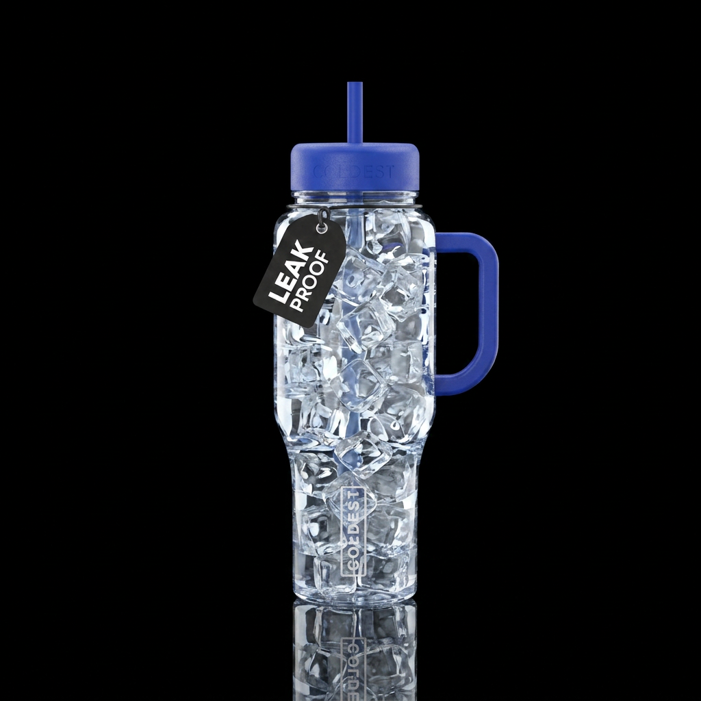 Coldest ice water bottle design