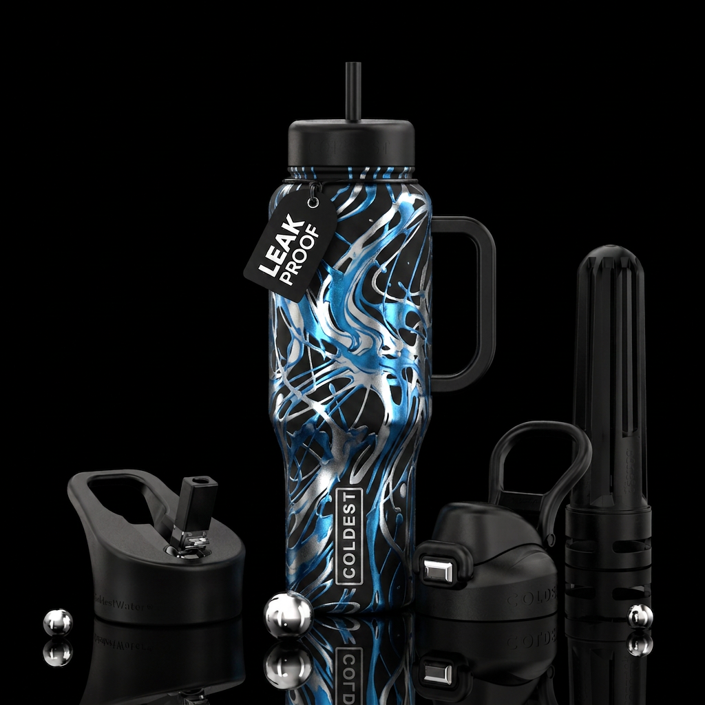 Metallic Dream water bottle design