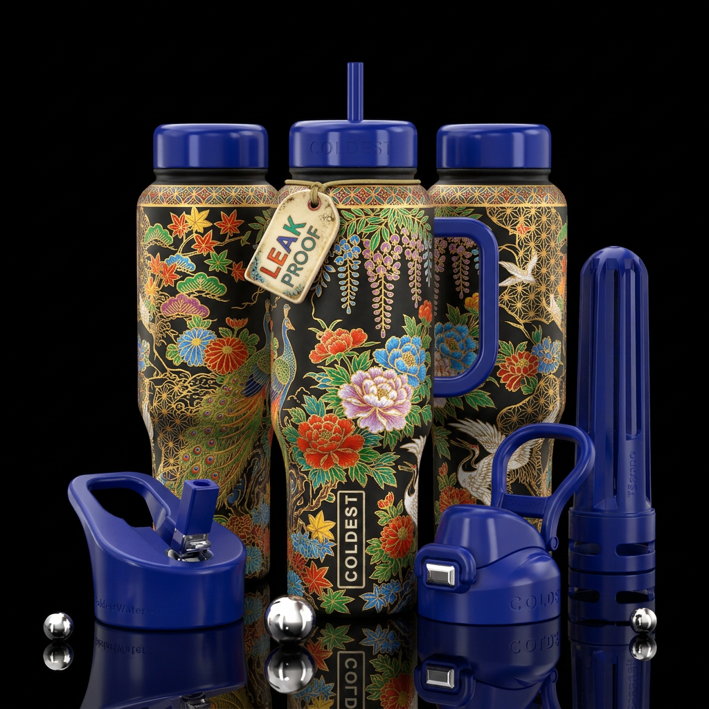 The Vase water bottle design
