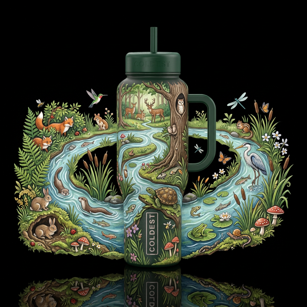 Benchmark 1 water bottle design