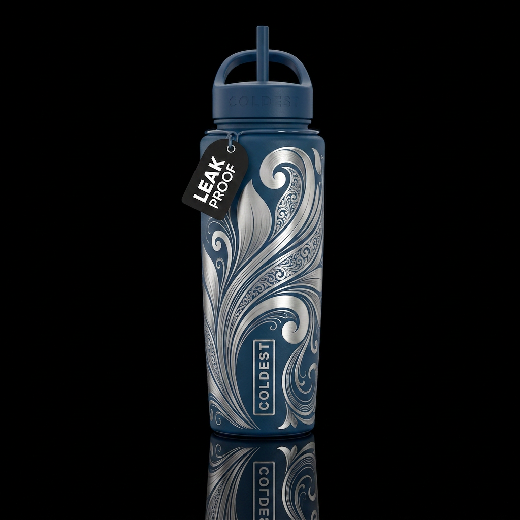 Deep Tide water bottle design