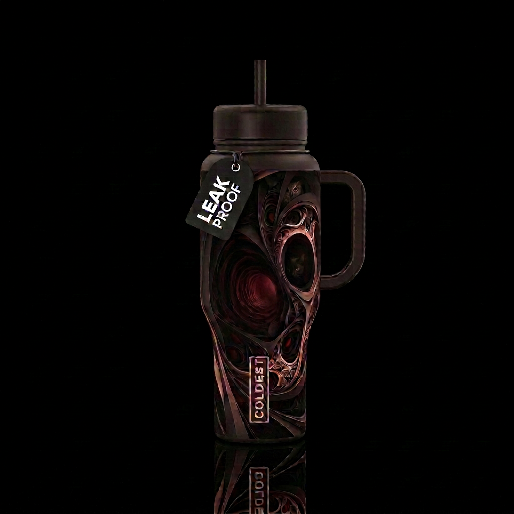 Goblin Hollow water bottle design