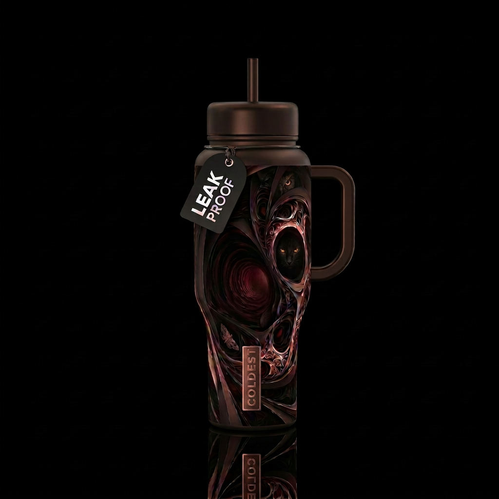 The Hollow Within. water bottle design