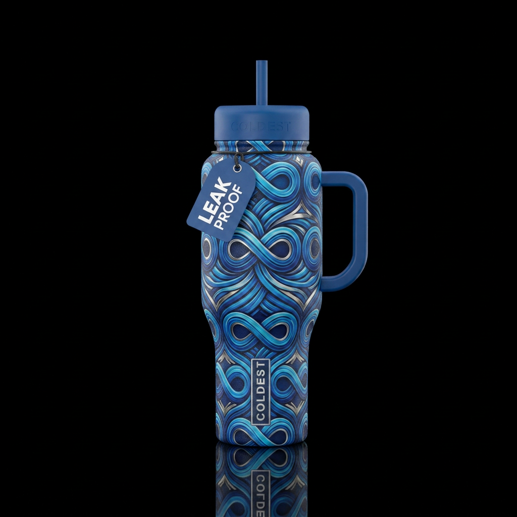 Beyond Infinity water bottle design