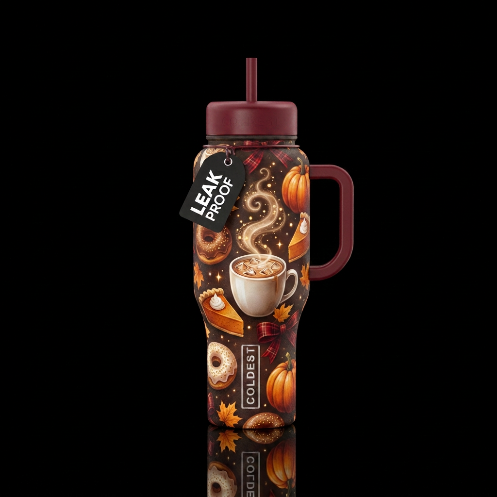 Harvest Brew water bottle design