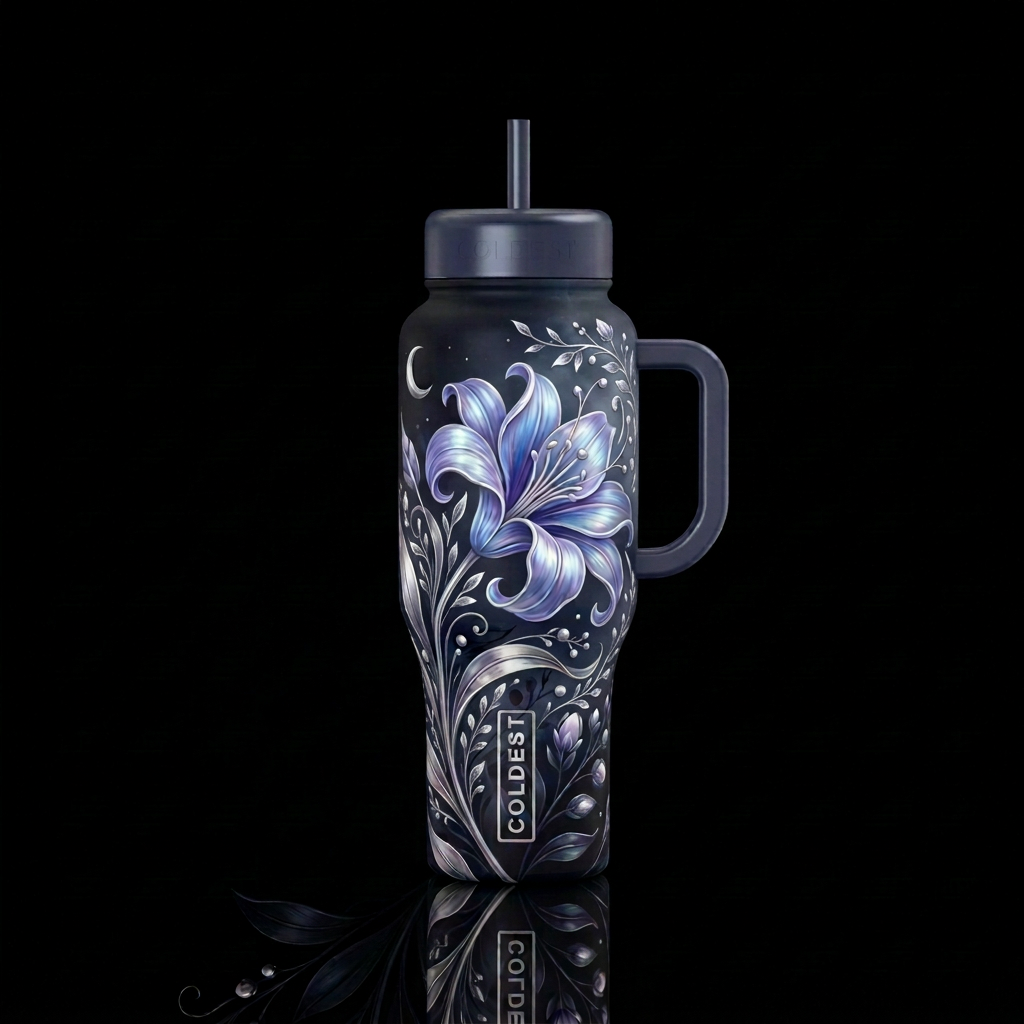 E water bottle design