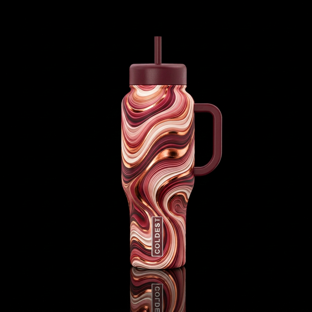 PRESERVE]: Keep the exact composition, form, and s... water bottle design