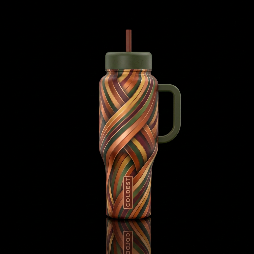 Desert Current water bottle design