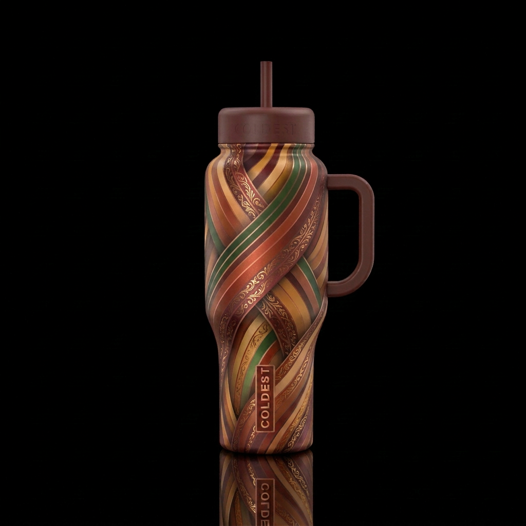 Keep all existing colors including handle and lid.... water bottle design