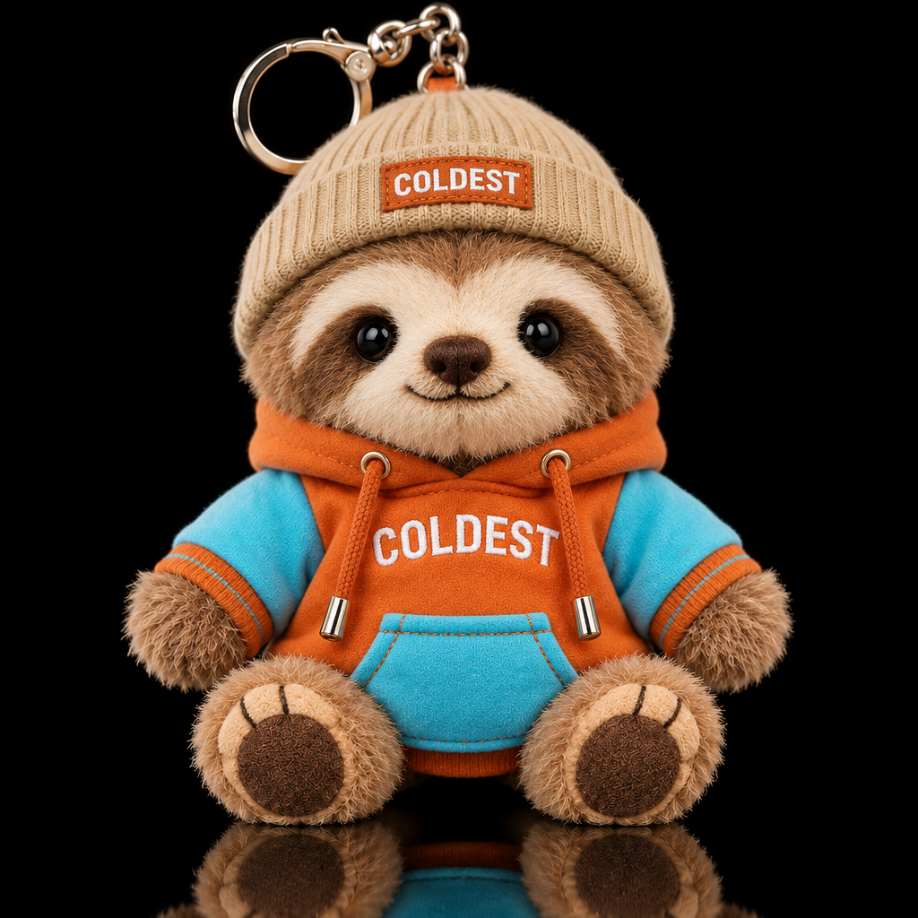 Sammy Sloth water bottle design
