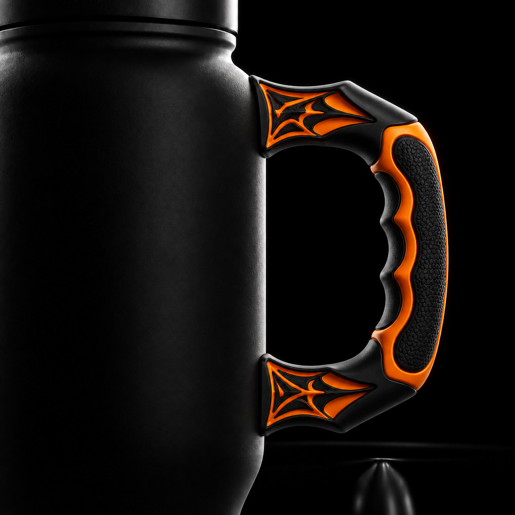 Spooktacular water bottle design