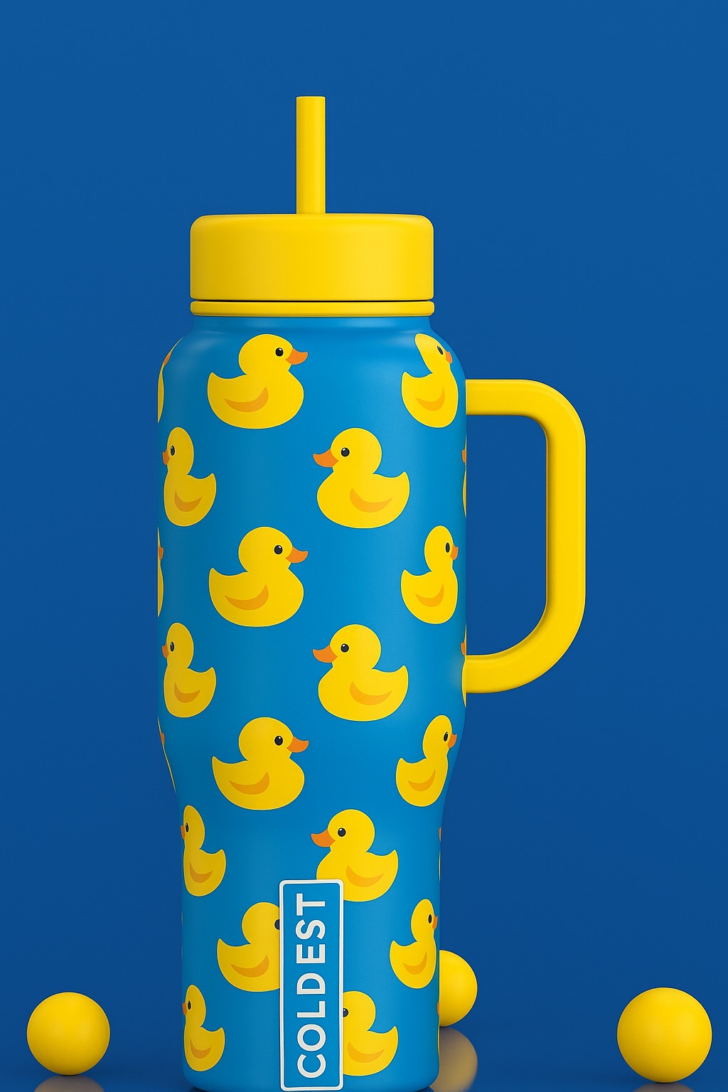 Just Ducky water bottle design