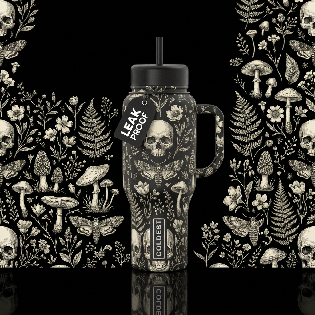 Memento Flora water bottle design