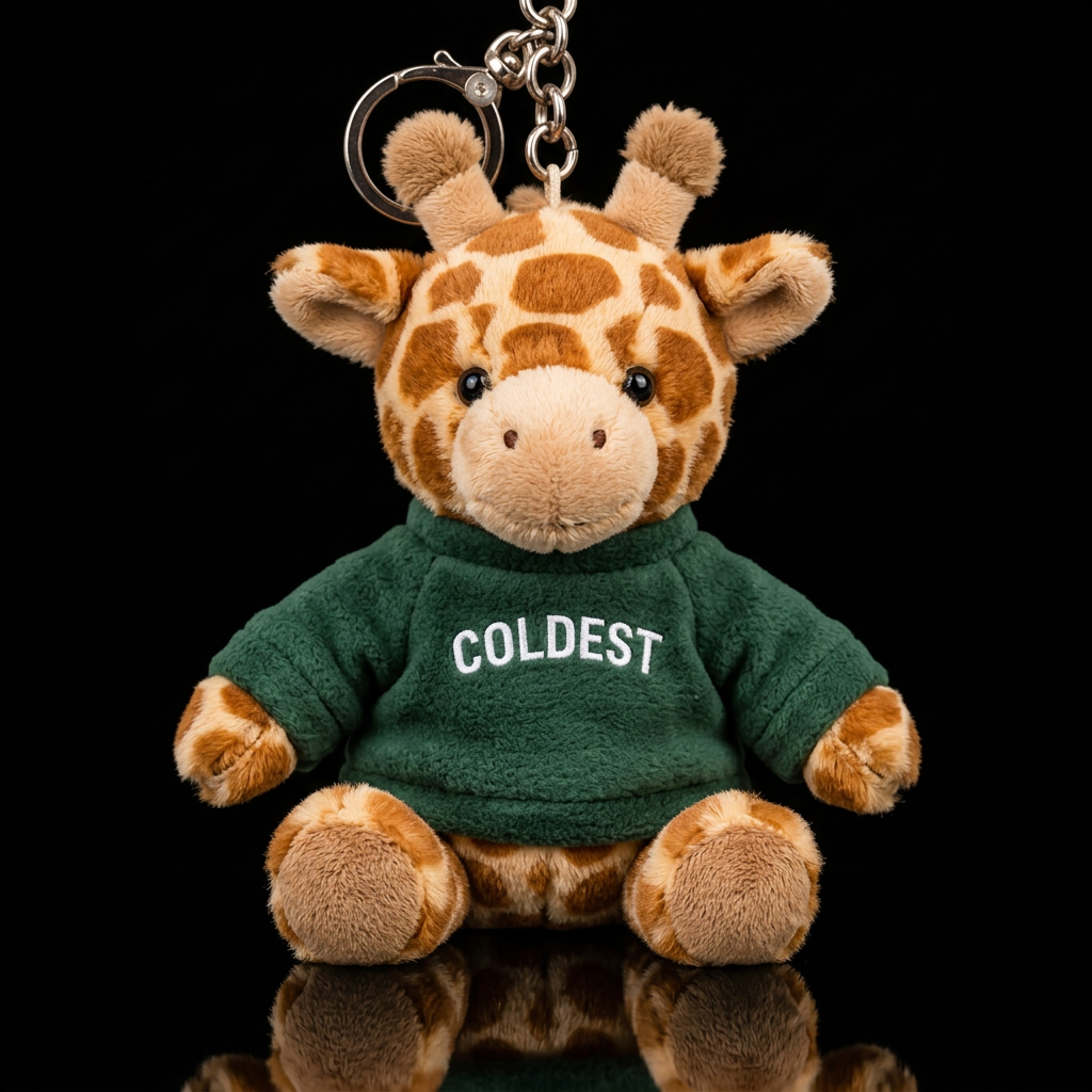 Gary the Giraffe water bottle design