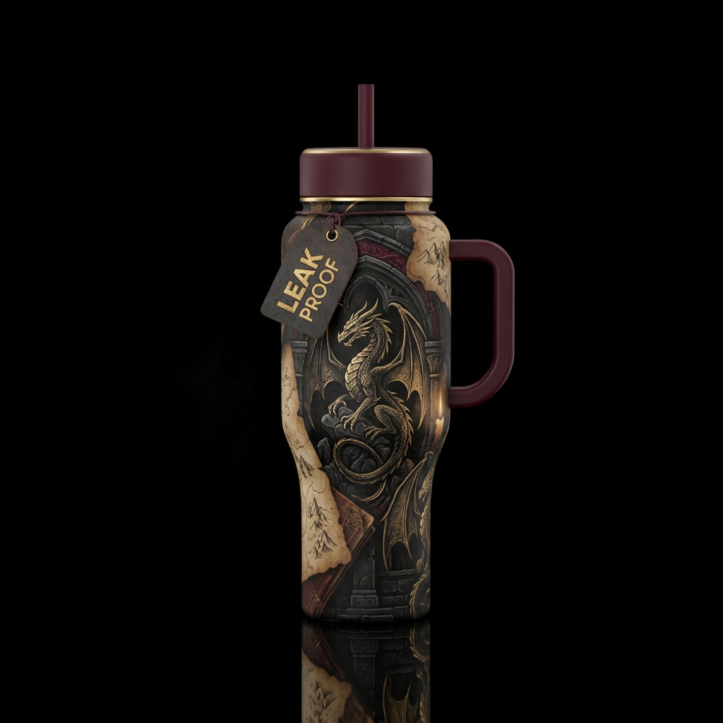 The Riders’ Archive water bottle design