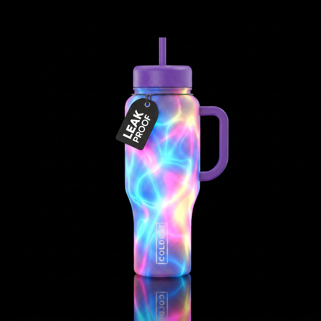 Glowie water bottle design