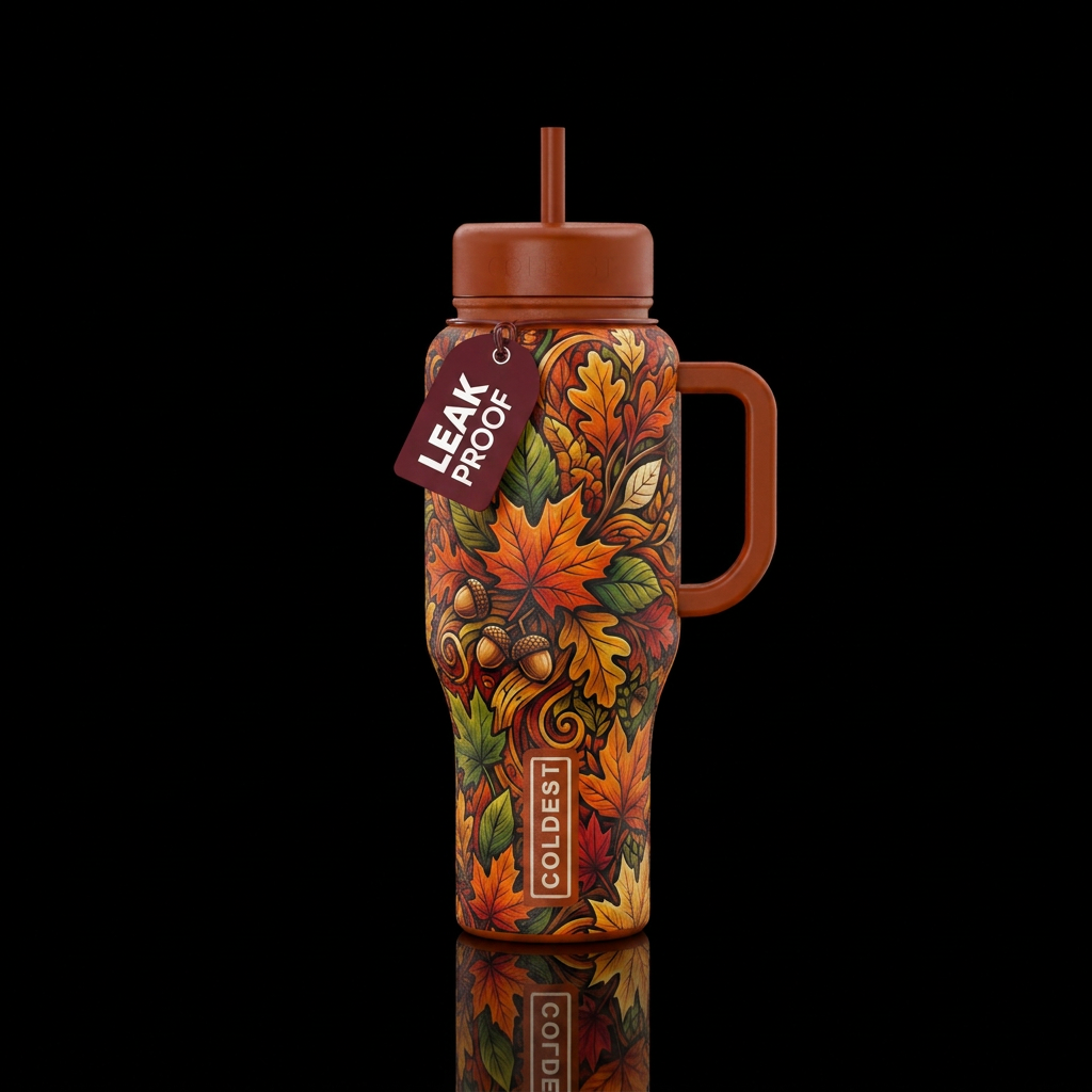 Fall water bottle design