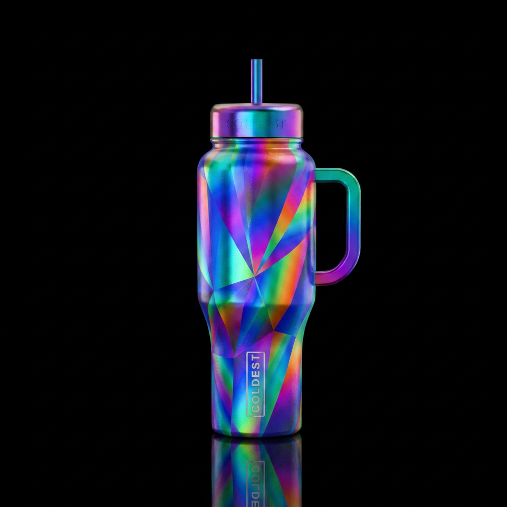 Prism water bottle design