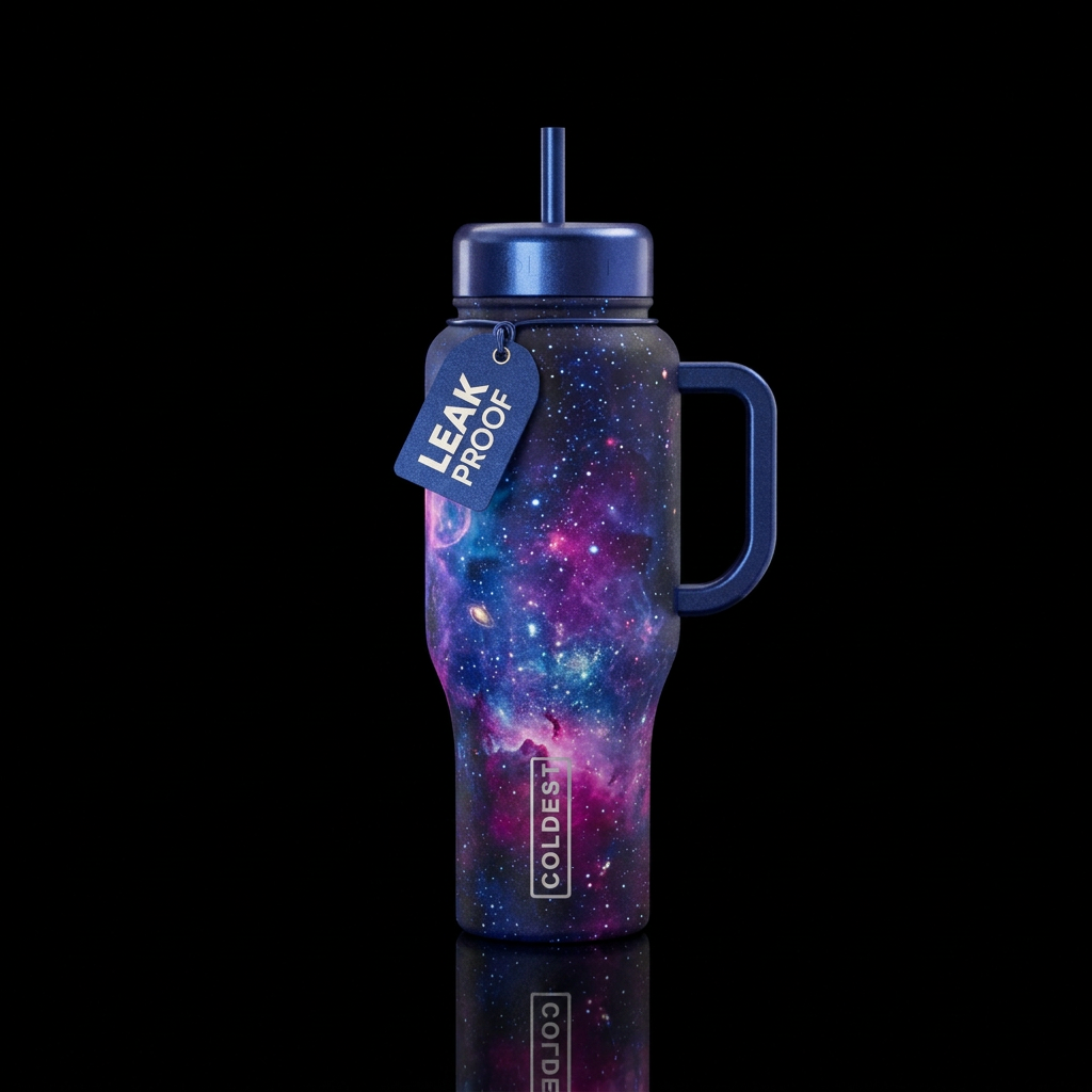 Space water bottle design