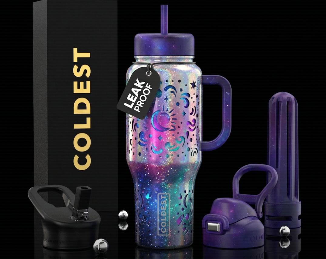 It's a cold one water bottle design