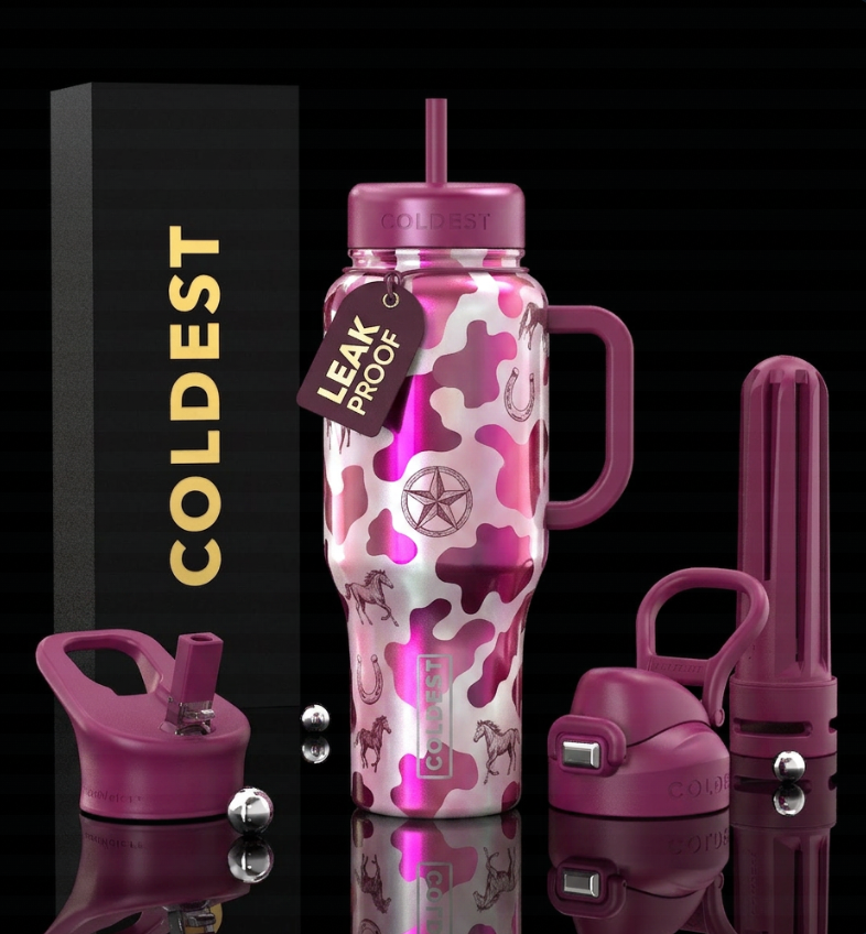 Giddy up Gem water bottle design