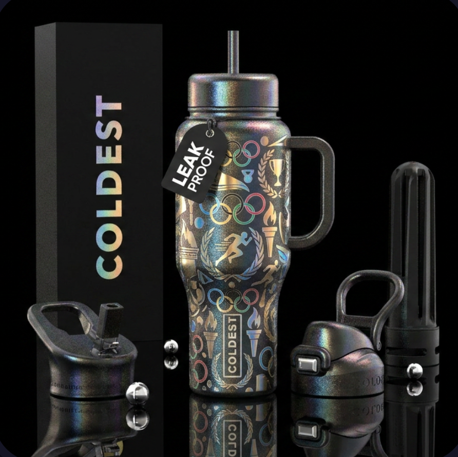 Coldest Olympics water bottle design