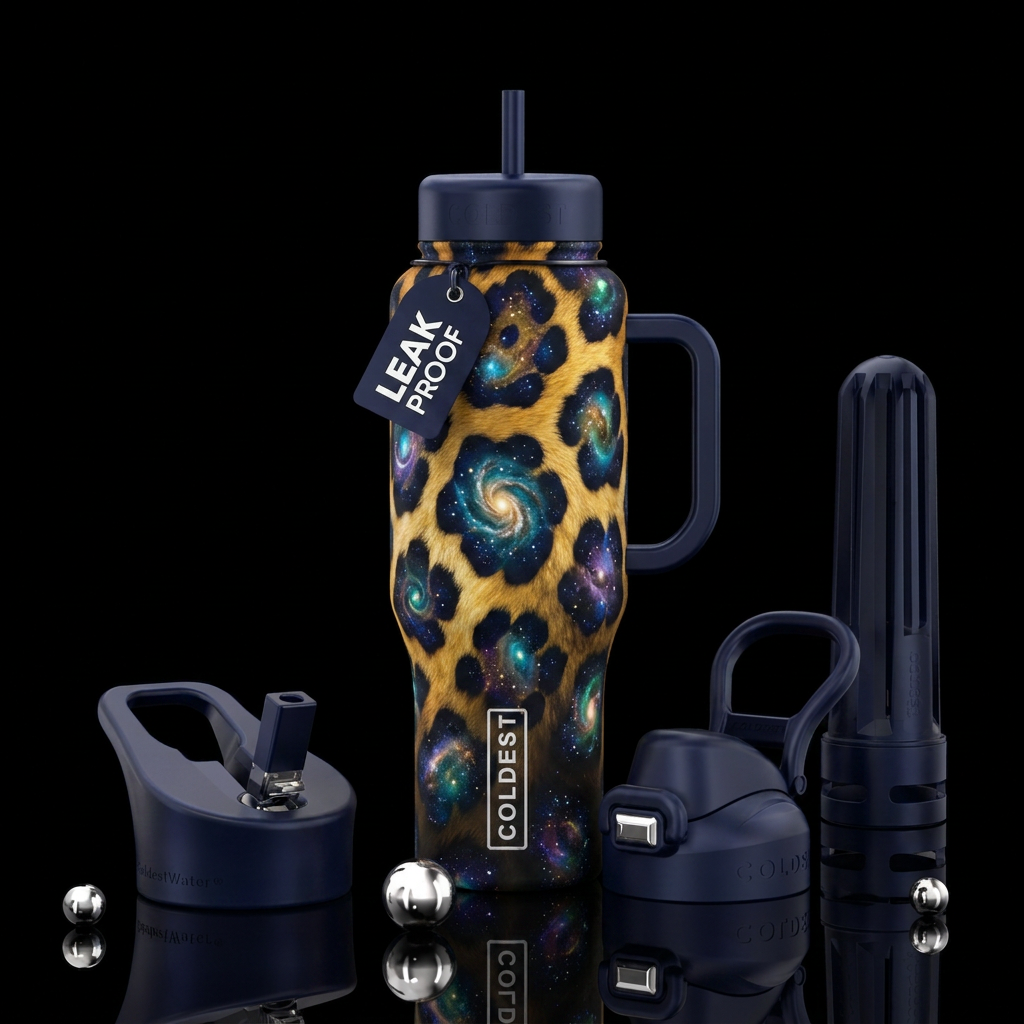 Jaguar Universe water bottle design