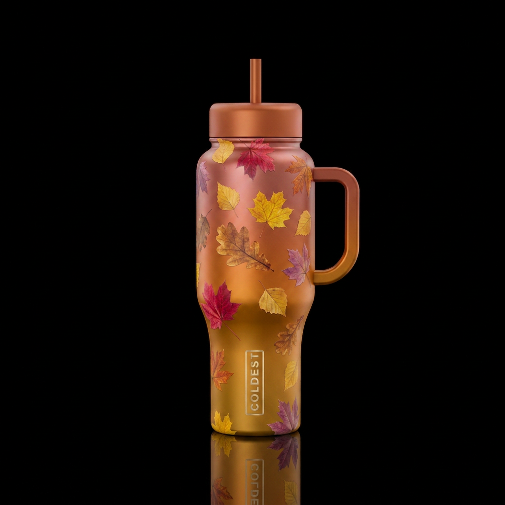 It's Fall 2 water bottle design