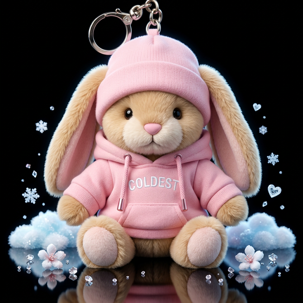 Bunny water bottle design