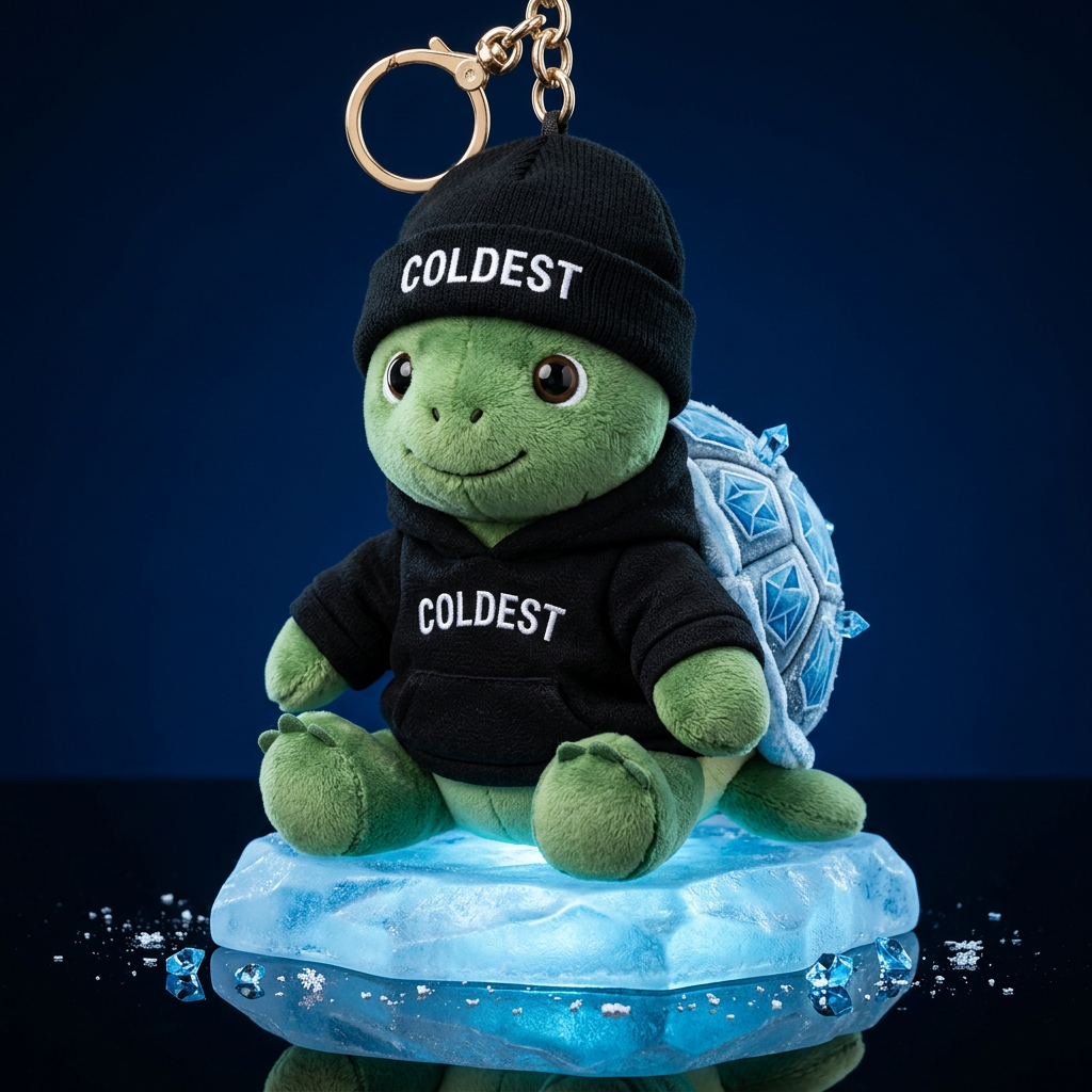 Coldest Turtle water bottle design