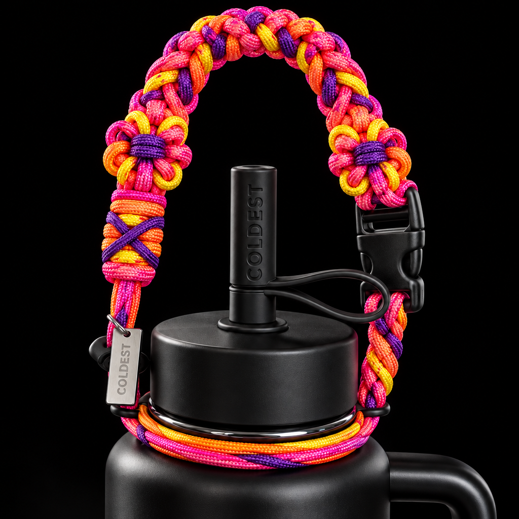Sunset water bottle design