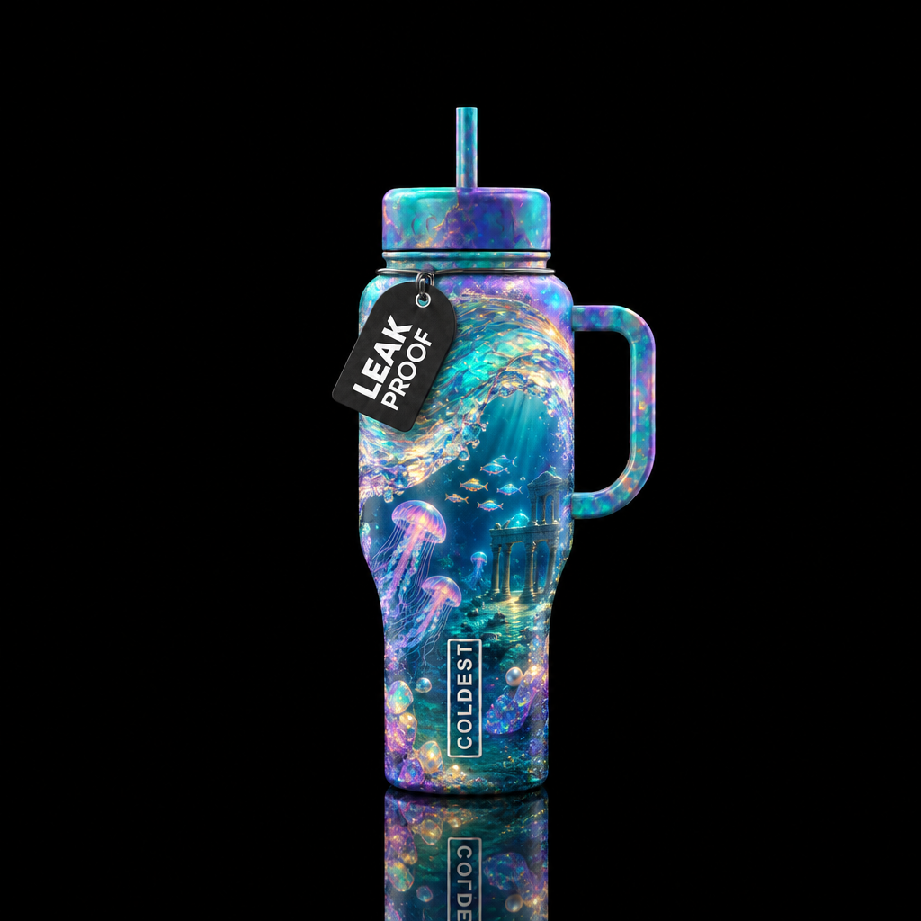 Opal Sea water bottle design