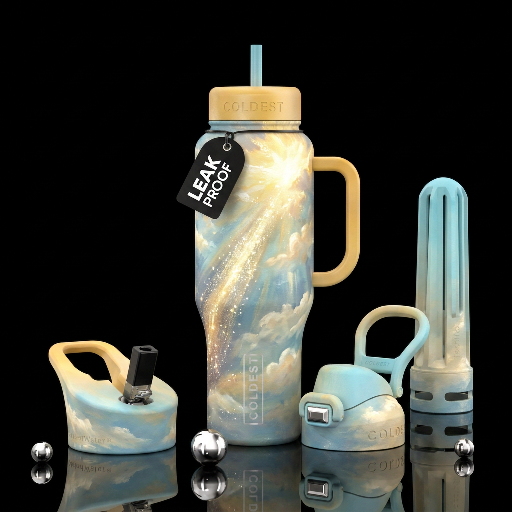 Sunlight water bottle design