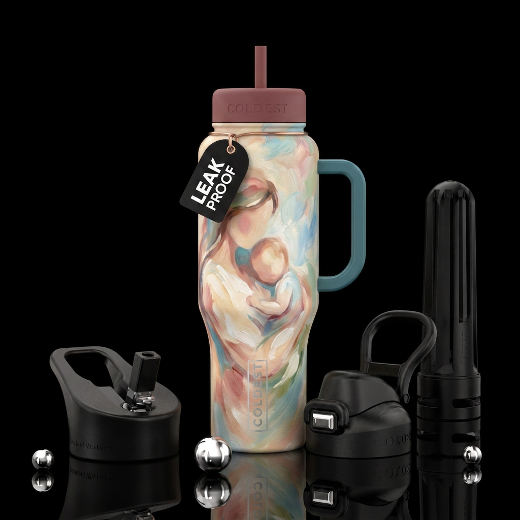 Mother’s Love water bottle design