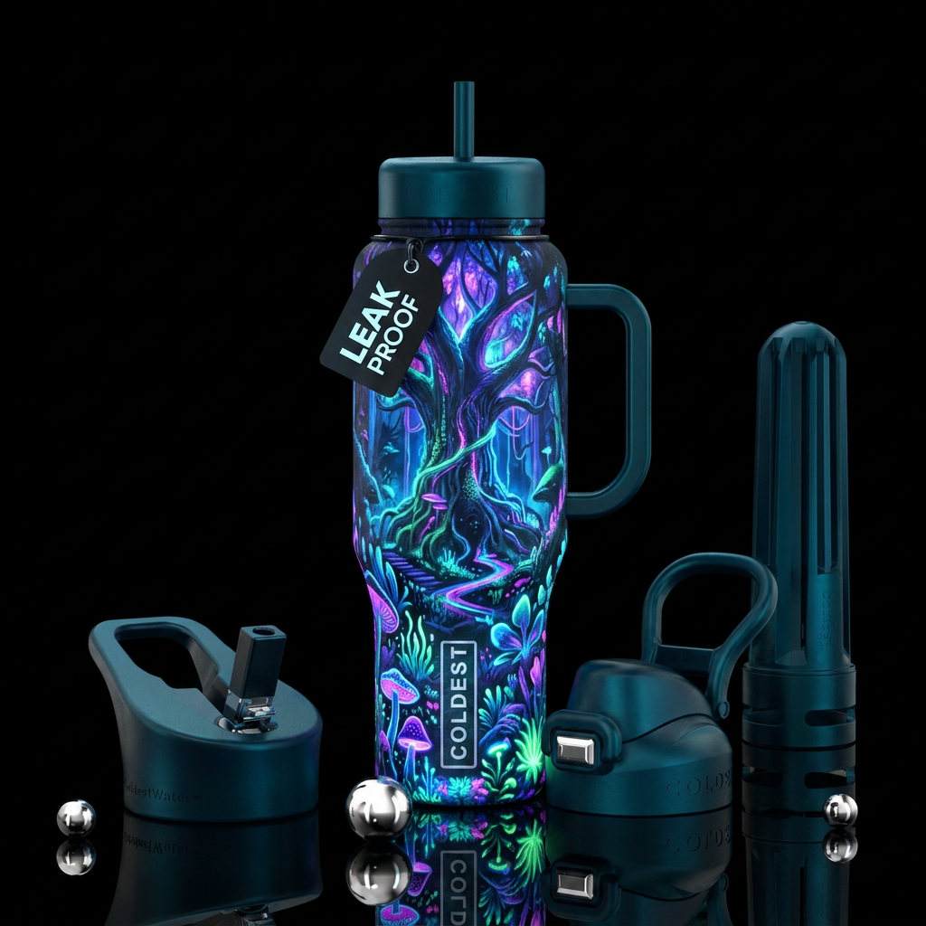 Pandora inspired water bottle design