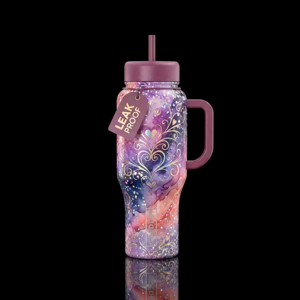 First Date water bottle design