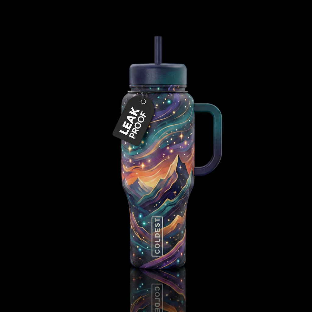 Adventurer’s Dream water bottle design