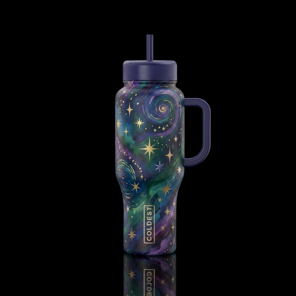 Elegant 19th century design that wraps upward and ... water bottle design
