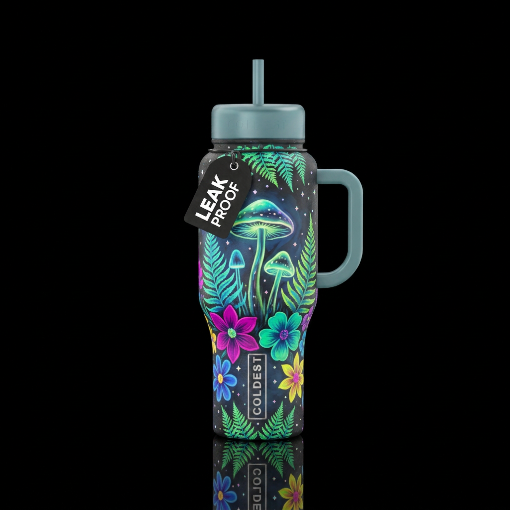 Other World water bottle design