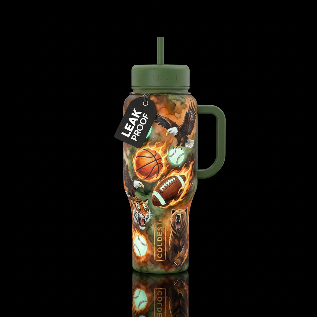 Fierce Sports water bottle design