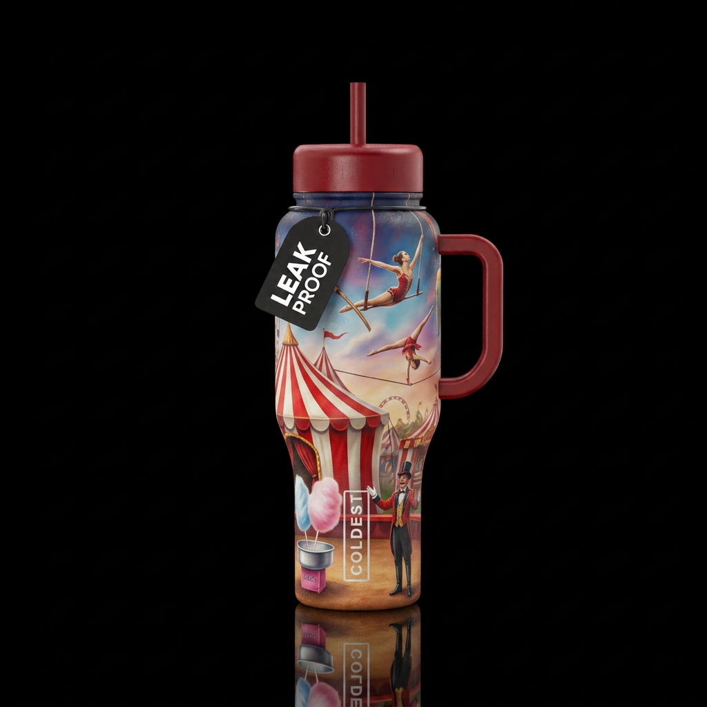 Come one, come all water bottle design