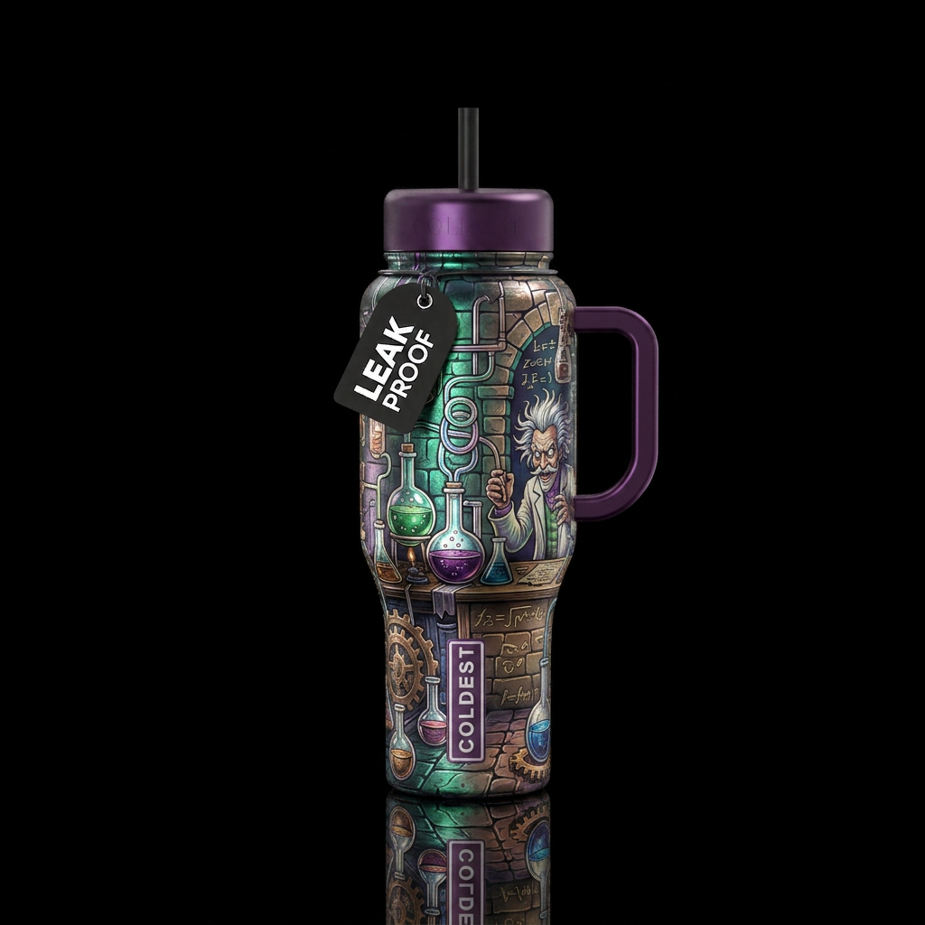 come down to the lab water bottle design