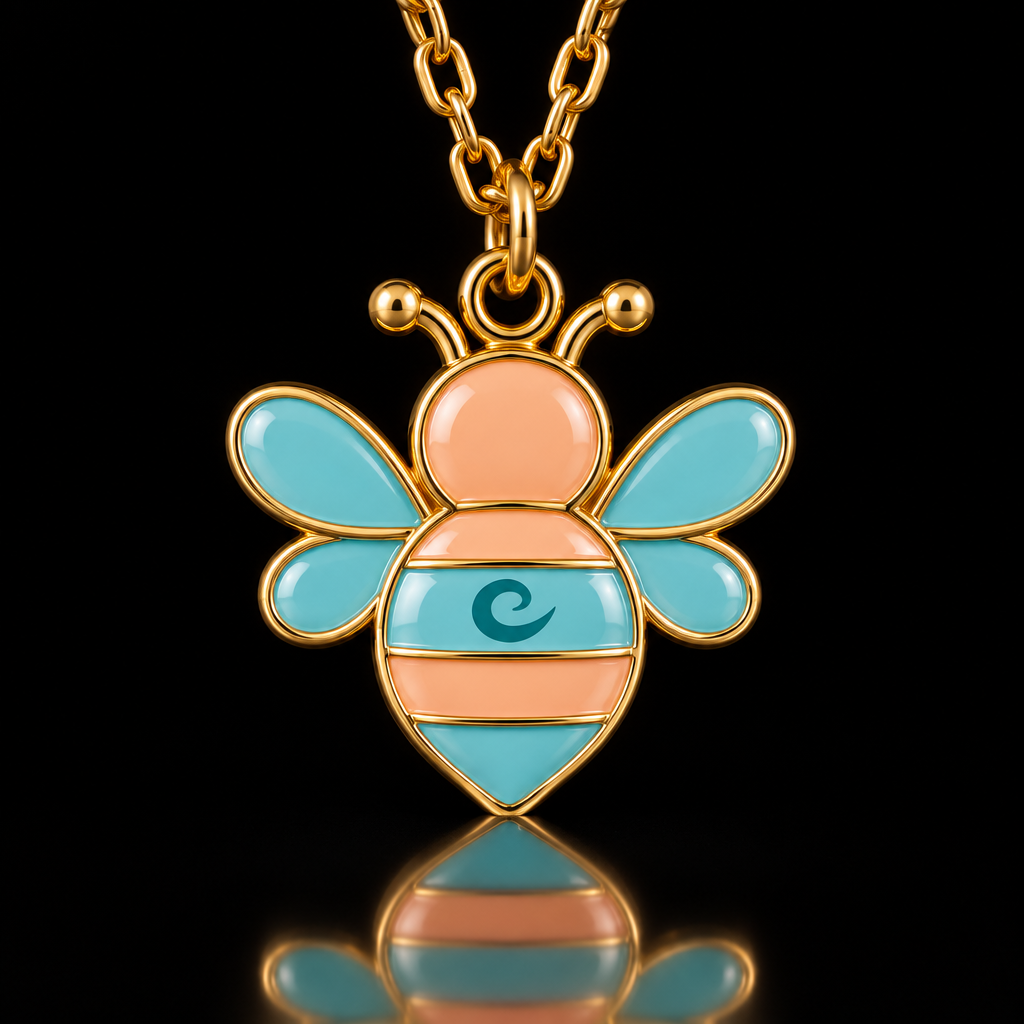 Honey the bee water bottle design
