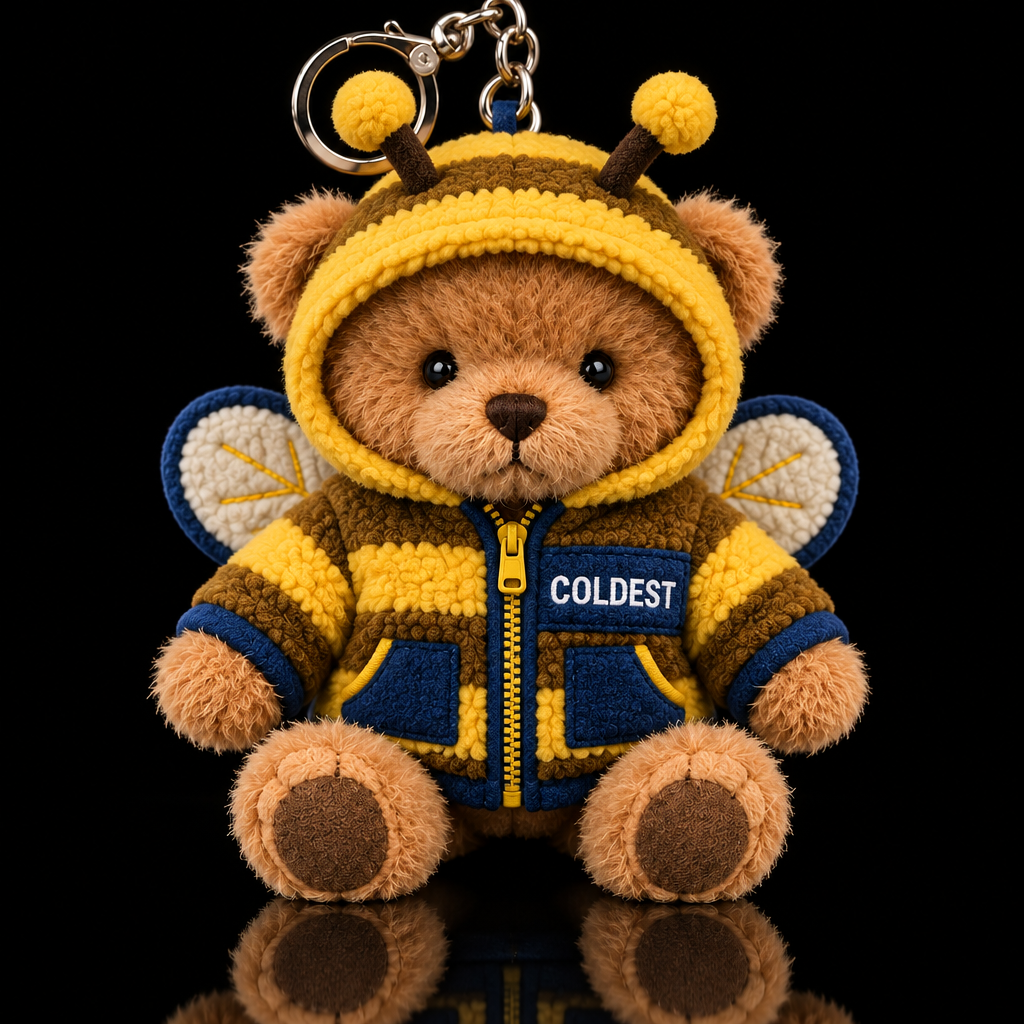 Honey the bee water bottle design