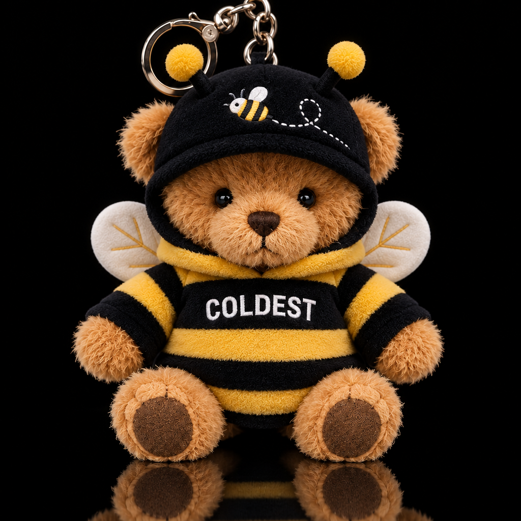 Honey the bee water bottle design