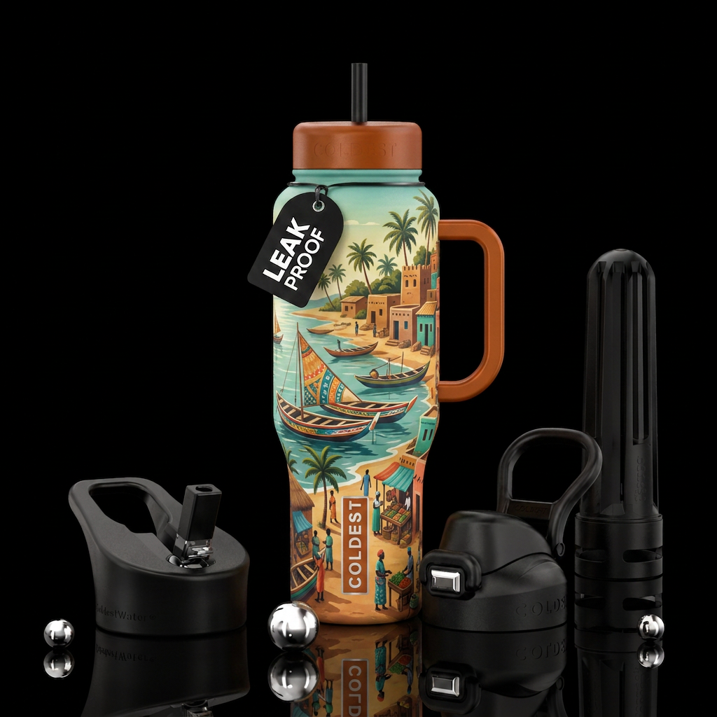 Africa,  Coast water bottle design
