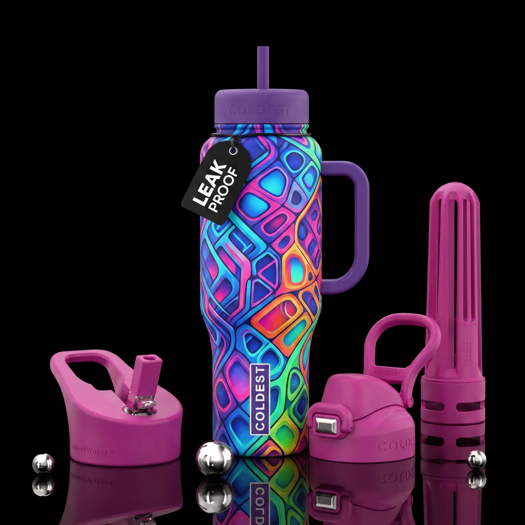 And then designs water bottle design