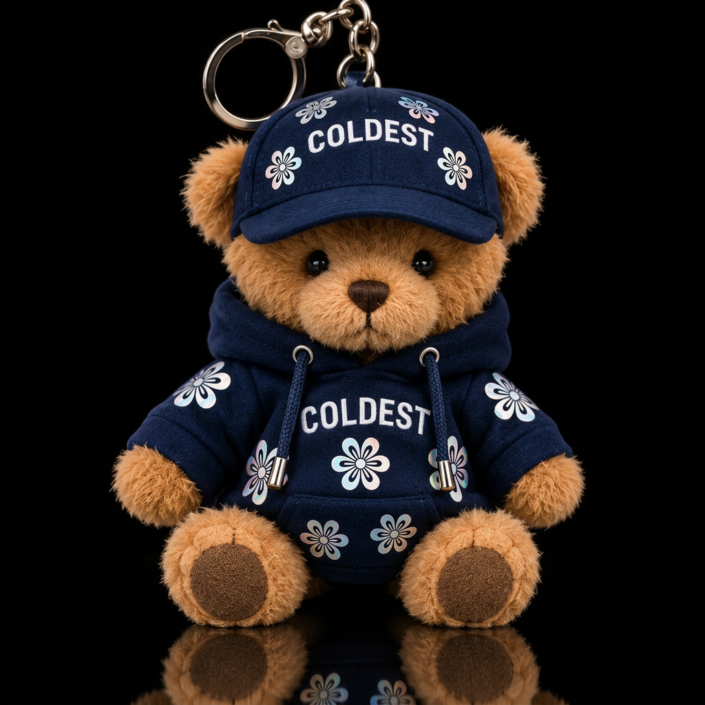 Mr Bear water bottle design