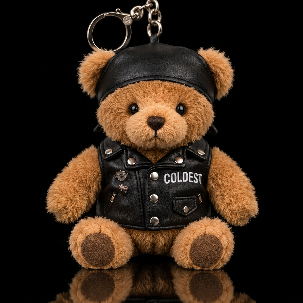 Harley The Bear water bottle design